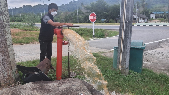 ไฟล์แนบ กปภ.สาขาบ้านตาขุน โบล์วน้ำระบายตะกอนในเส้นท่อจำหน่ายน้ำทิ้ง