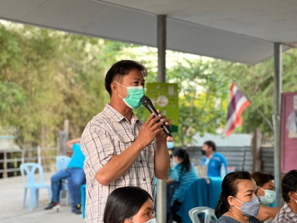 ไฟล์แนบ การประปาส่วนภูมิภาค โดย กปภ.สาขาชัยบาดาล จัดประชุมประชาคมเพื่อรับฟังความคิดเห็นของประชาชน ณ ที่ทำการกลุ่มออมทรัพย์เพื่อการพัฒนาหมู่ 7 ตำบลเขาแหลม