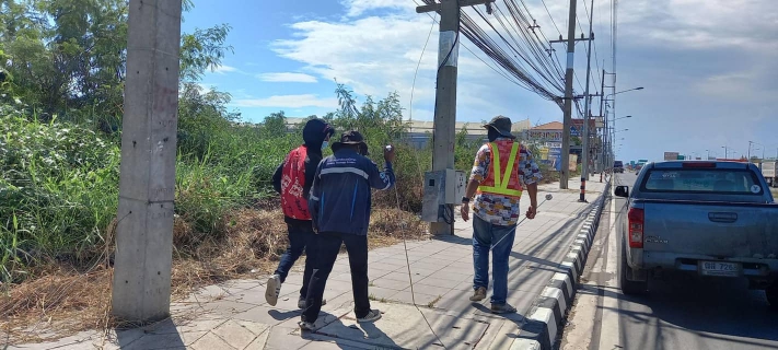 ไฟล์แนบ กปภ.สาขาสมุทรสาคร ลงพื้นที่สำรวจหาท่อแตกรั่ว นำน้ำสูญเสียกลับมาเป็นน้ำจำหน่าย ตามนโยบายผู้ว่าการ กปภ.