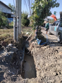 ไฟล์แนบ กปภ.สาขาสมุทรสาคร ลงพื้นที่สำรวจหาท่อแตกรั่ว นำน้ำสูญเสียกลับมาเป็นน้ำจำหน่าย ตามนโยบายผู้ว่าการ กปภ.