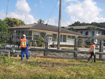 ไฟล์แนบ การประปาส่วนภูมิภาคสาขาทุ่งสง ดำเนินการสำรวจหาท่อแตก/ท่อรั่ว น้ำสูญเสียเชิงรุก แสดงความใส่ใจในการให้บริการ สร้างความมั่นใจแก่ลูกค้า