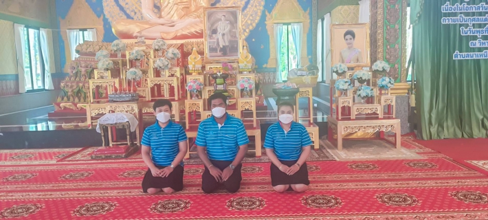 ไฟล์แนบ การประปาส่วนภูมิภาคสาขาอ่าวลึก เข้าร่วมพิธีเจริญพระพุทธมนต์และถวายสังฆทาน ถวายเป็นกุศลแด่ เจ้าคุณพระสินีนาฏ พิลาสกัลยาณี เนื่องในโอกาสวันคล้ายวันเกิด