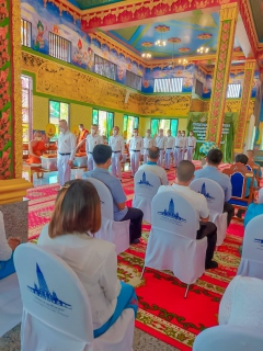 ไฟล์แนบ การประปาส่วนภูมิภาคสาขาอ่าวลึก เข้าร่วมพิธีเจริญพระพุทธมนต์และถวายสังฆทาน ถวายเป็นกุศลแด่ เจ้าคุณพระสินีนาฏ พิลาสกัลยาณี เนื่องในโอกาสวันคล้ายวันเกิด