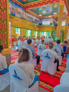 ไฟล์แนบ การประปาส่วนภูมิภาคสาขาอ่าวลึก เข้าร่วมพิธีเจริญพระพุทธมนต์และถวายสังฆทาน ถวายเป็นกุศลแด่ เจ้าคุณพระสินีนาฏ พิลาสกัลยาณี เนื่องในโอกาสวันคล้ายวันเกิด
