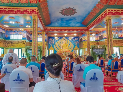 ไฟล์แนบ การประปาส่วนภูมิภาคสาขาอ่าวลึก เข้าร่วมพิธีเจริญพระพุทธมนต์และถวายสังฆทาน ถวายเป็นกุศลแด่ เจ้าคุณพระสินีนาฏ พิลาสกัลยาณี เนื่องในโอกาสวันคล้ายวันเกิด