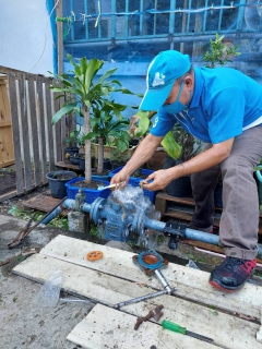 ไฟล์แนบ กปภ.สาขาสามพราน ลงพื้นที่ล้างมาตรวัดน้ำขนาดใหญ่ของการเคหะและเอื้ออาทร