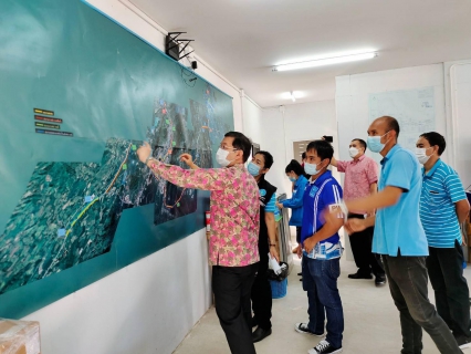 ไฟล์แนบ รองผู้ว่าฯ พังงา ตรวจเยี่ยมสาขาพังงา ติดตามสถานการณ์น้ำ รับบริการน้ำประปาหน้าแล้ง