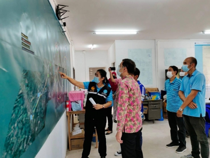 ไฟล์แนบ รองผู้ว่าฯ พังงา ตรวจเยี่ยมสาขาพังงา ติดตามสถานการณ์น้ำ รับบริการน้ำประปาหน้าแล้ง