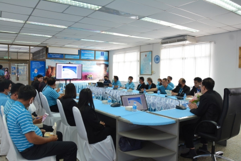 ไฟล์แนบ รองผู้ว่าการ (ปฏิบัติการ2) เยี่ยม กปภ.สาขาอุดรธานี  ดูระบบพลังงานทดแทน Solar Rooftop