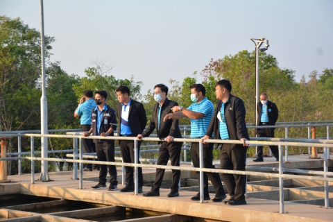 ไฟล์แนบ รองผู้ว่าการ (ปฏิบัติการ2) เยี่ยม กปภ.สาขาอุดรธานี  ดูระบบพลังงานทดแทน Solar Rooftop