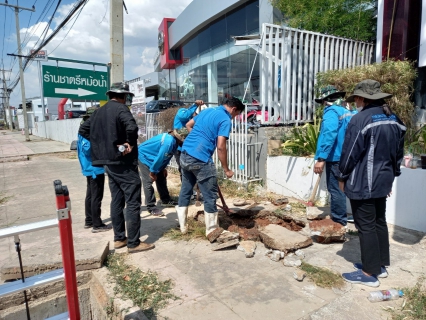 ไฟล์แนบ กปภ.สาขากาญจนบุรี ทำการค้นหาท่อแตกรั่ว 