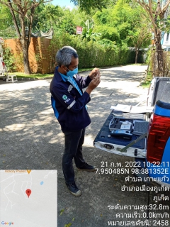 ไฟล์แนบ กปภ.สาขาภูเก็ต ลงพื้นที่ตรวจสอบคุณภาพน้ำบริเวณหมู่บ้านโมโนเกาะแก้ว ต.เกาะแก้ว อ.เมืองภูเก็ต จ.ภูเก็ต
