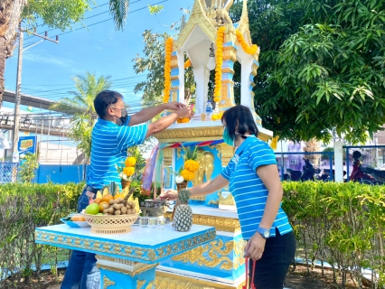 ไฟล์แนบ การประปาส่วนภูมิภาคสาขากระบี่ จัดกิจกรรมเนื่องในวันคล้ายวันสถาปนา กปภ.ครบรอบ 43 ปี สักการะพระแม่ธรณี ประกอบพิธีทำบุญสำนักงานเสริมความเป็นสิริมงคล สร้างขวัญกำลังใจในการทำงาน