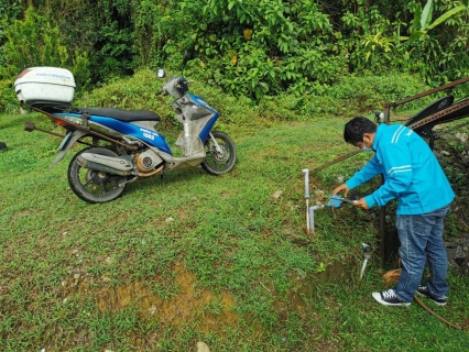 ไฟล์แนบ กปภ.สาขาพังงา ลงพื้นที่ตรวจสอบมาตรวัดน้ำ 
