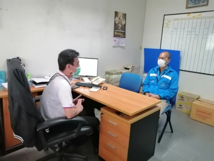 ไฟล์แนบ การประปาส่วนภูมิภาคสาขาท่าแซะ ลงพื้นที่พบผู้ใช้น้ำรายใหญ่ ประจำไตรมาสที่ ๒/๒๕๖๕ ในเขตพื้นที่อำเภอท่าแซะ จังหวัดชุมพร