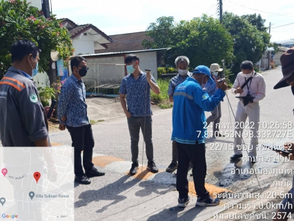ไฟล์แนบ กปภ.สาขาภูเก็ต ลงพื้นที่สำรวจหาท่อแตกท่อรั่วเชิงรุก (ALC) บริเวณซอยสุขสันต์ 2 ต.ราไวย์ อ.เมืองภูเก็ต จ.ภูเก็ต (ตลอดทั้งเส้น)
