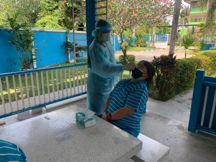 ไฟล์แนบ กปภ.สาขาสามพราน รับการตรวจคัดกรองหาเชื้อไวรัสโคโรน่า เพื่อสร้างความเชื่อมั่นแก่ลูกค้าที่เข้ามาใช้บริการ