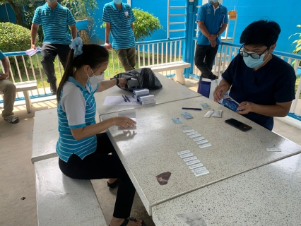 ไฟล์แนบ กปภ.สาขาสามพราน รับการตรวจคัดกรองหาเชื้อไวรัสโคโรน่า เพื่อสร้างความเชื่อมั่นแก่ลูกค้าที่เข้ามาใช้บริการ