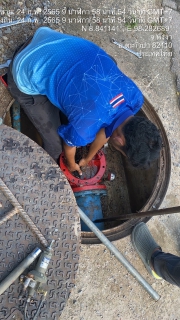 ไฟล์แนบ กปภ.สาขาตะกั่วป่า ลงพื้นที่ดำเนินการถอดล้าง PRV บริเวณปากทางเข้าบ้านน้ำเค็ม อ.ตะกั่วป่า จ.พังงา