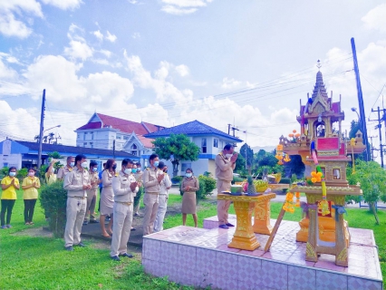 ไฟล์แนบ การประปาส่วนภูมิภาคสาขาทุ่งสง จัดพิธีสักการะบูชาพระแม่ธรณีวิสุทธิสรรพสักขีบารมีธำรงชล ศาลพระภูมิเจ้าที่และสิ่งศักดิ์สิทธิ์ เนื่องในโอกาสวันคล้ายวันสถาปนา กปภ.ครบรอบ 43 ปี 
