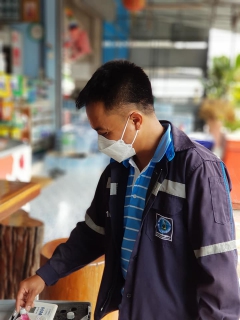 ไฟล์แนบ ดำเนินการตรวจสอบคุณภาพน้ำในระบบจ่าย