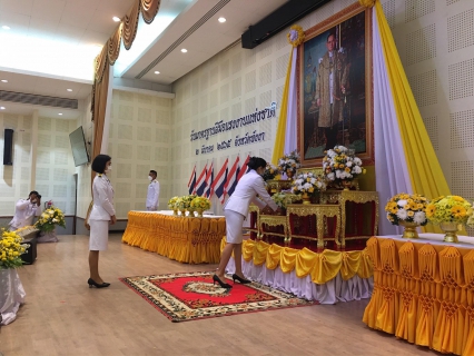 ไฟล์แนบ กปภ.สาขาพังงา ร่วมพิธีถวายเครื่องราชสักการะแด่พระบาทสมเด็จพระบรมชนกาธิเบศร มหาภูมิพลอดุลยเดชมหาราช บรมนาถบพิตร พระบิดาแห่งมาตรฐานการช่างไทย