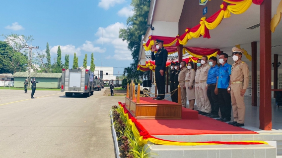 ไฟล์แนบ การประปาส่วนภูมิภาคสาขาชุมพรร่วมพิธี เปิดโครงการ "ราษฎร์ รัฐ ร่วมใจ ช่วยภัยแล้ง" ประจำปี 2565 ณ บริเวณลานพื้นแข็ง หน้าศาลา เขตอุดมศักดิ์ ค่ายเขตอุดมศักดิ์ ตำบลวังใหม่ อำเภอเมือง จังหวัดชุมพร