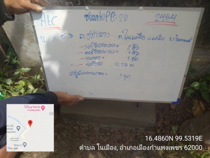 ไฟล์แนบ กปภ.สาขากำแพงเพชร สรุปผลการดำเนินงาน ALC พบจุดรั่ว 7 จุด แก้ไขครบทุกจุด คืนรายได้ ให้องค์กร 1,224 บาท/วัน