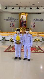ไฟล์แนบ การประปาส่วนภูมิภาคสาขาชุมพรเข้าร่วมพิธีถวายราชสักการะเนื่องในวันพระบาทสมเด็จพระนั่งเกล้าเจ้าอยู่หัว พระมหาเจษฎาราชเจ้า