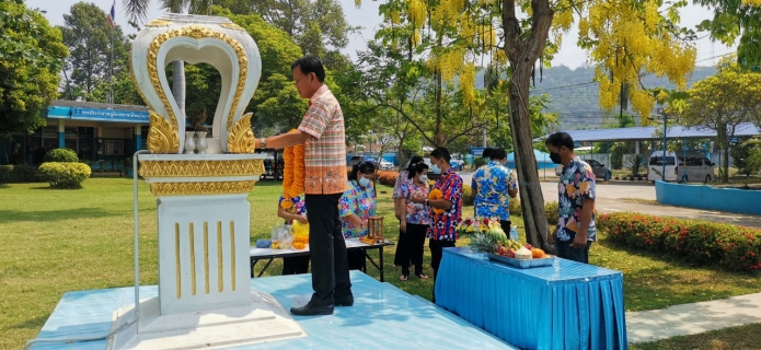 ไฟล์แนบ กปภ.สาขาพิษณุโลก จัดกิจกรรมสรงน้ำพระแม่ธรณี พระพุทธ เนื่องในโอกาสประเพณีวันสงกรานต์ 2565