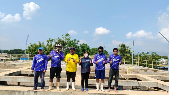 ไฟล์แนบ กปภ.สาขากาญจนบุรี ล้างถังตกตะกอนโรงกรองน้ำ ประจำเดือน เมษายน 2565 