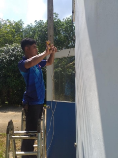 ไฟล์แนบ งานปรับปรุงแสงสว่างเพื่อความปลอดภัยในการปฏิบัติงานตามแนวทางของงานอาชีวะอนามัยที่สถานีผลิตน้ำบ้านน้ำฉา หน่วยบริการดอนสัก