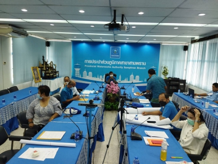 ไฟล์แนบ กปภ.สาขาสามพราน เข้าร่วมประชุมติดตามการรับโอนระบบประปาเทศบาลเมืองไร่ขิง