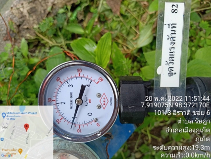ไฟล์แนบ กปภ.สาขาภูเก็ต ร่วมกับบริษัทบริษัท เอเชีย อินฟราสตรักเชอร์ แมเนจเม้นท์ (ประเทศไทย) จำกัด (โครงการจัดการลดน้ำสูญเสีย) ลงพื้นที่ตรวจวัดแรงดันน้ำบริเวณหมู่บ้านอิราวดี ต.รัษฎา อ.เมืองภูเก็ต
