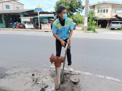 ไฟล์แนบ การประปาส่วนภูมิภาค สาขากาญจนดิษฐ์ ลงพื้นที่ ทำความสะอาด ระบายตะกอนในเส้นท่อจ่ายน้ำ ผ่านหัวดับเพลิงและท่อหน้ามาตรประจำเดือน