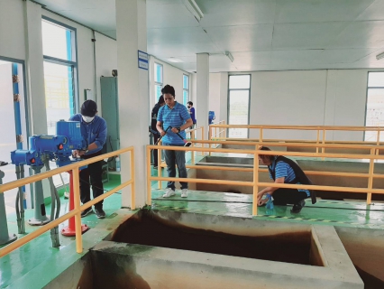 ไฟล์แนบ กปภ.สาขาราชบุรี ดำเนินกิจกรรมโครงการ Big Cleaning Day ณ สถานีผลิตน้ำเขางู