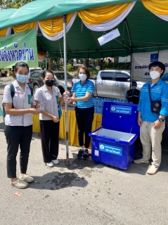 ไฟล์แนบ กปภ.สาขาน่าน นำโดยนายเรืองเดช ริกากรณ์ ผจก.กปภ.สาขาน่าน พร้อมด้วยพนักงานในสังกัด เข้าร่วมกิจกรรม "หน่วยบำบัดทุกข์ บำรุงสุข สร้างร้อยยิ้มให้ประชาชน" ณ หอประชุมที่ว่าการอำเภอนาหมื่น ต.นาทะนุง อ.นาหมื่