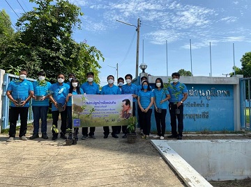 ไฟล์แนบ การประปาส่วนภูมิภาคสาขาพยุหะคีรี จัดกิจกรรมปลูกต้นไม้ ภายใต้ชื่อ "โครงการ กปภ.ปลูกป่าเพื่อแผ่นดินเทิดพระเกียรติพระบาทสมเด็จพระบรมชนกาธิเบศร มหาภูมิพลอดุลยเดชมหาราช บรมนาถบพิตร ปี 2565 Fathers Land