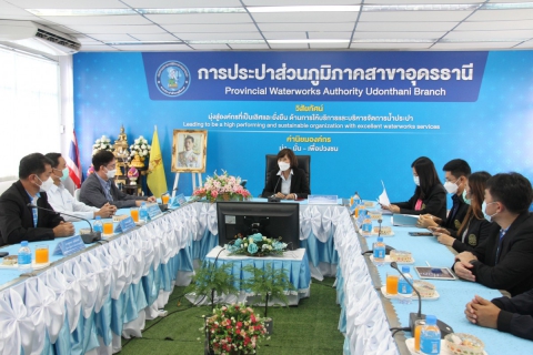 ไฟล์แนบ คณะอนุกรรมการตรวจประเมินมาตรฐานศูนย์ราชการสะดวก ลงพื้นที่ตรวจประเมินการดำเนินงานตามมาตรฐาน GECC ณ กปภ.สาขาอุดรธานี
