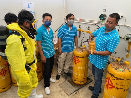 ไฟล์แนบ อบรมเชิงปฏิบัติการ On the job training ซักซ้อมการใช้อุปกรณ์ป้องกันส่วนบุคคล(PPE)