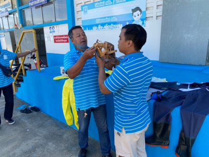 ไฟล์แนบ อบรมเชิงปฏิบัติการ On the job training ซักซ้อมการใช้อุปกรณ์ป้องกันส่วนบุคคล(PPE)