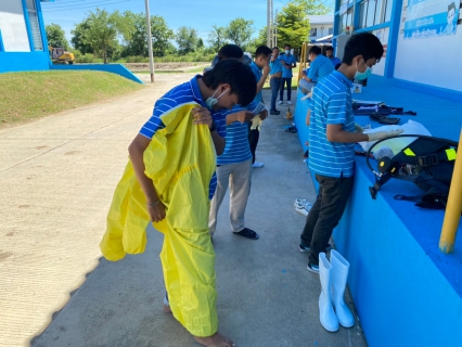 ไฟล์แนบ อบรมเชิงปฏิบัติการ On the job training ซักซ้อมการใช้อุปกรณ์ป้องกันส่วนบุคคล(PPE)