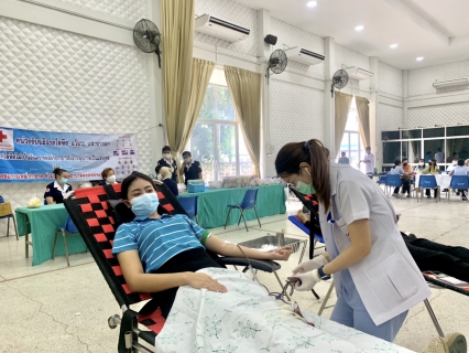 ไฟล์แนบ กปภ.สาขาพนมทวน ร่วมบริจาคโลหิต เนื่องในโครงการ 90 พรรษาล้านซีซี"