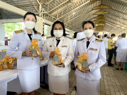 ไฟล์แนบ กปภ.ข.9 ร่วมพิธีทำบุญตักบาตรถวายพระราชกุศลและพิธีถวายสัตย์ปฏิญาณเพื่อเป็นข้าราชการที่ดีและพลังของแผ่นดิน