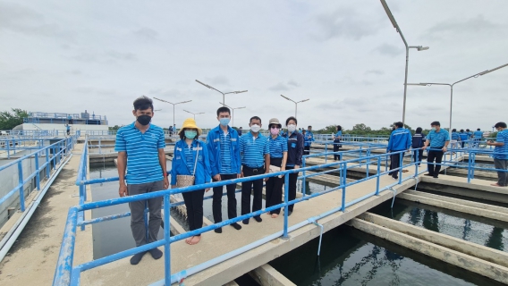 ไฟล์แนบ กปภ.สาขาธัญบุรี ให้การต้อนรับคณะศึกษาดูงานจาก กปภ.สาขาสิงห์บุรี และ กปภ.สาขาวิเศษชัยชาญ ณ สถานีผลิตจ่ายน้ำธัญบุรี (โรงกรองคลอง 13) อ.ธัญบุรี จ.ปทุมธานี