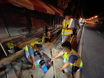 ไฟล์แนบ  กปภ.สาขาเกาะสมุย ร่วมกันเดินสำรวจหาท่อแตก-ท่อรั่ว  แบบเชิงรุก