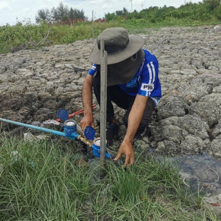 ไฟล์แนบ กปภ.สาขาปากพนัง  ลงพื้นที่ทำการตรวจสอบมาตรวัดน้ำ เพื่อเป็นการสร้างความมั่นใจให้กับลูกค้า ตามโครงการผู้ใช้น้ำมั่นใจ กปภ.เช็ค ชัวร์ ประจำเดือนกันยายน 2565 