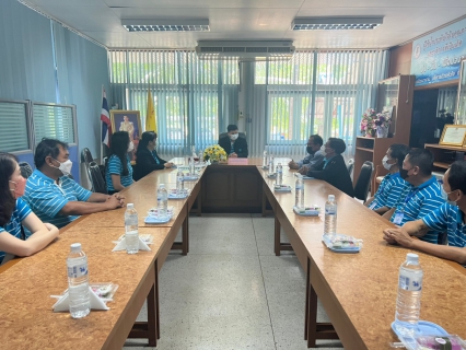 ไฟล์แนบ เมื่อวันที่ 14 กันยายน 2565 เวลา 10.00-12.00 น. กปภ.สาขาเกาะคา นำโดยนางอรวรรณ รัตนจักร์ ผู้จัดการการประปาส่วนภูมิภาคสาขาเกาะคา ,หัวหน้างาน และพนักงานในสังกัด ให้การต้อนรับท่านปฏิญญา เพ็ชรมาก ผู้ช่วยผู