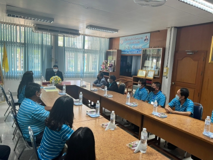 ไฟล์แนบ เมื่อวันที่ 14 กันยายน 2565 เวลา 10.00-12.00 น. กปภ.สาขาเกาะคา นำโดยนางอรวรรณ รัตนจักร์ ผู้จัดการการประปาส่วนภูมิภาคสาขาเกาะคา ,หัวหน้างาน และพนักงานในสังกัด ให้การต้อนรับท่านปฏิญญา เพ็ชรมาก ผู้ช่วยผู