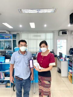 ไฟล์แนบ คึกคักไม่น้อย ลูกค้า กปภ.สาขากำแพงเพชร  ร่วมกิจกรรม แอดไลน์ " PWA LINE OFFICIAL"